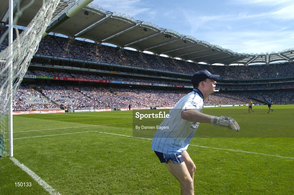 1 August 2004; Stephen Cluxton, Dublin goalkeeper. Bank of Ireland All-Ireland Football Championship, Round 4, Dublin v Roscommon, Croke Park, Dublin. Picture credit; Damien Eagers / SPORTSFILE