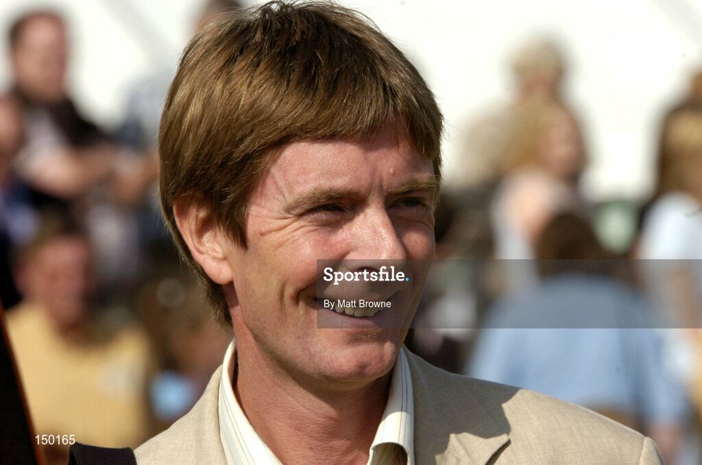 27 July 2004; Barry Connell, Owner of The Posh Paddy. Albatros Feeds Maiden Hurdle. Galway Races, Ballybrit, Co. Galway. Picture credit; Matt Browne / SPORTSFILE