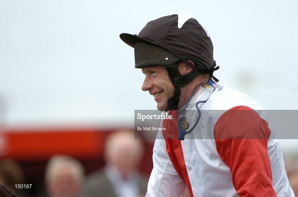27 July 2004; Mick Fitzgerald, Jockey, Albatros Plant Nutrition Steeplechase. Galway Races, Ballybrit, Co. Galway. Picture credit; Matt Browne / SPORTSFILE