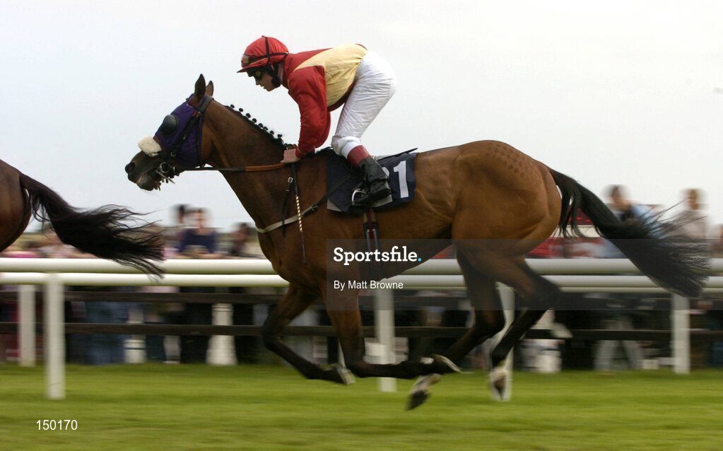 27 July 2004; Mistified with Catherine Gannon up, during the McDonagh Builders Trade Centre Handicap. Galway Races, Ballybrit, Co. Galway. Picture credit; Matt Browne / SPORTSFILE