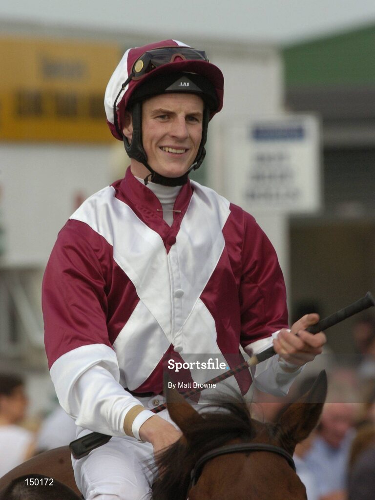 27 July 2004; Fran Berry, Jockey, the McDonagh Builders Trade Centre Handicap. Galway Races, Ballybrit, Co. Galway. Picture credit; Matt Browne / SPORTSFILE