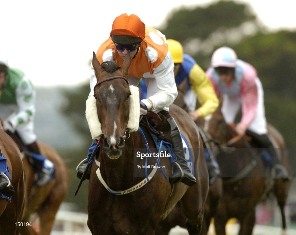 28 July 2004; Torduff Boy, with Robert Moran up, during the Hewlett-Packard Galway Plate. Galway Races, Ballybrit, Co. Galway. Picture credit; Matt Browne / SPORTSFILE