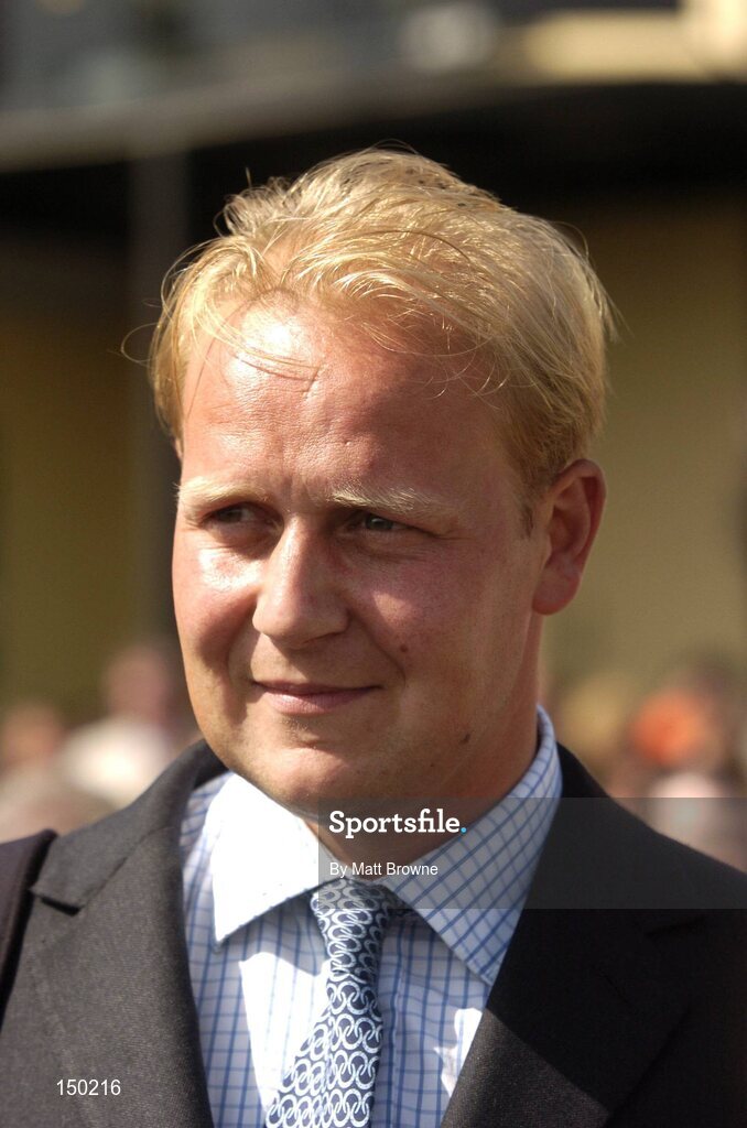 18 July 2004; Ed Dunlop, Trainer. The Darley Irish Oaks. Curragh Racecourse, Co. Kildare. Picture credit; Matt Browne / SPORTSFILE