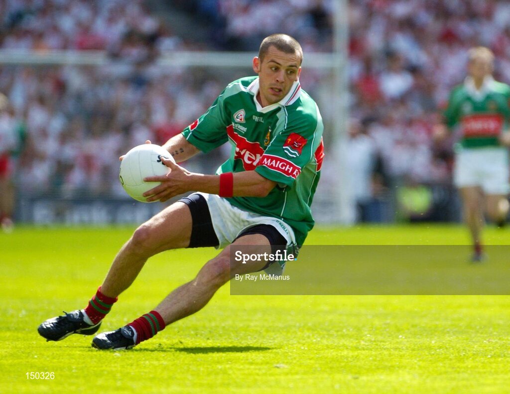 7 August 2004; Trevor Mortimer, Mayo. Bank of Ireland All-Ireland Senior Football Championship Quarter Final, Mayo v Tyrone, Croke Park, Dublin. Picture credit; Ray McManus / SPORTSFILE