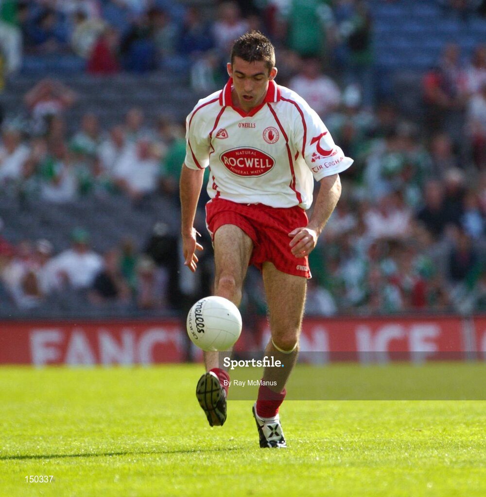 7 August 2004; Joe McMahon, Tyrone. Bank of Ireland All-Ireland Senior Football Championship Quarter Final, Mayo v Tyrone, Croke Park, Dublin. Picture credit; Ray McManus / SPORTSFILE