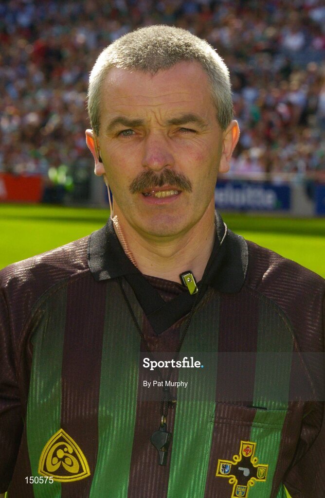 7 August 2004; Paddy Russell, Referee. Bank of Ireland All-Ireland Senior Football Championship Quarter Final, Mayo v Tyrone, Croke Park, Dublin. Picture credit; Pat Murphy / SPORTSFILE