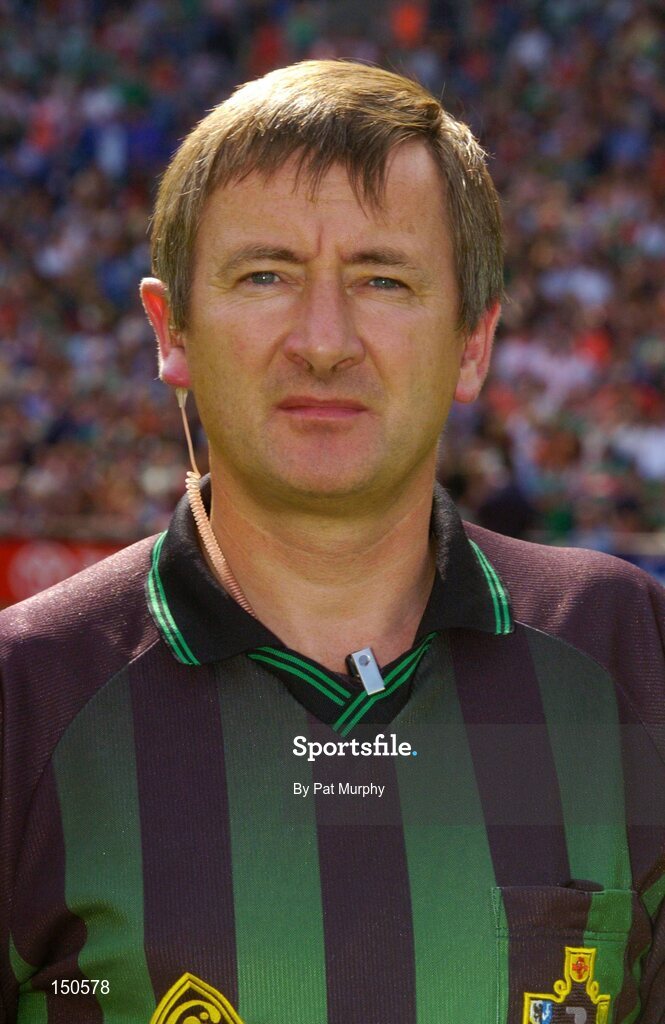 7 August 2004; Aidan Mangan, Linesman. Bank of Ireland All-Ireland Senior Football Championship Quarter Final, Mayo v Tyrone, Croke Park, Dublin. Picture credit; Pat Murphy / SPORTSFILE