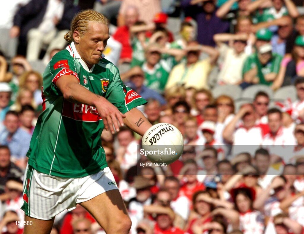 7 August 2004; Ciaran McDonald, Mayo. Bank of Ireland All-Ireland Senior Football Championship Quarter Final, Mayo v Tyrone, Croke Park, Dublin. Picture credit; Pat Murphy / SPORTSFILE