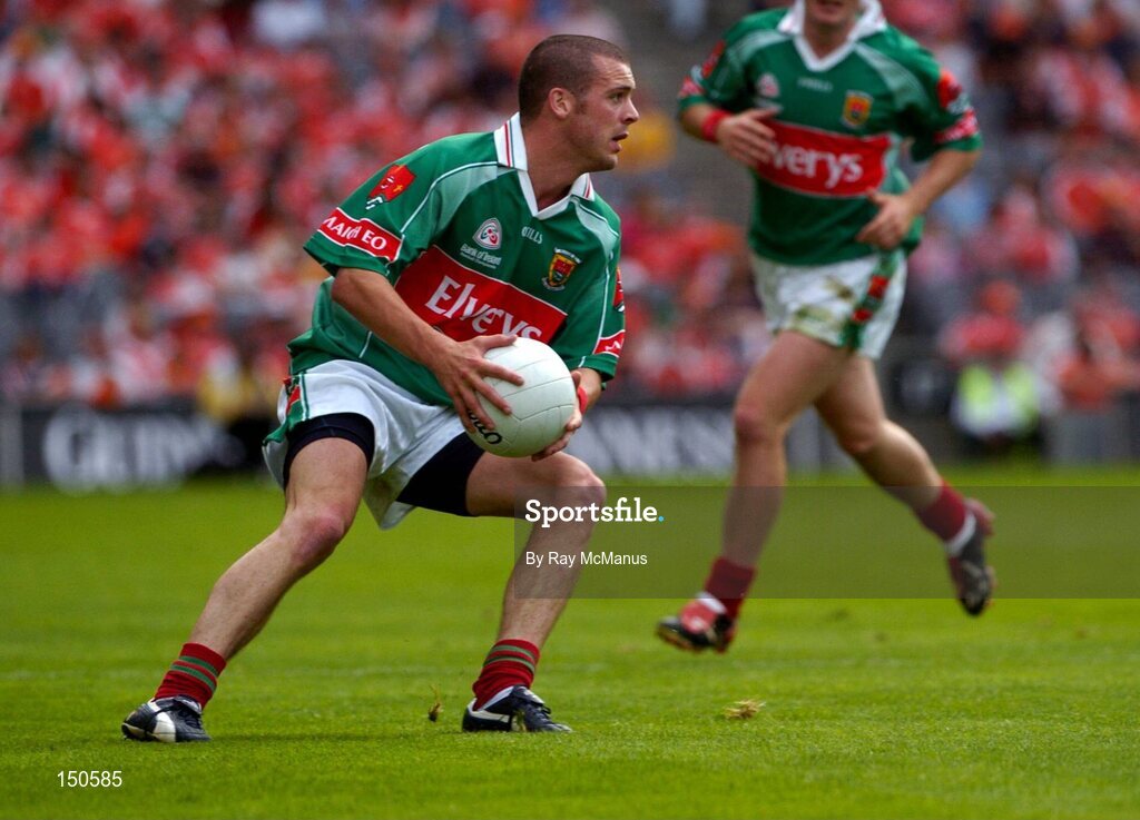 7 August 2004; Trevor Mortimer, Mayo. Bank of Ireland All-Ireland Senior Football Championship Quarter Final, Mayo v Tyrone, Croke Park, Dublin. Picture credit; Ray McManus / SPORTSFILE
