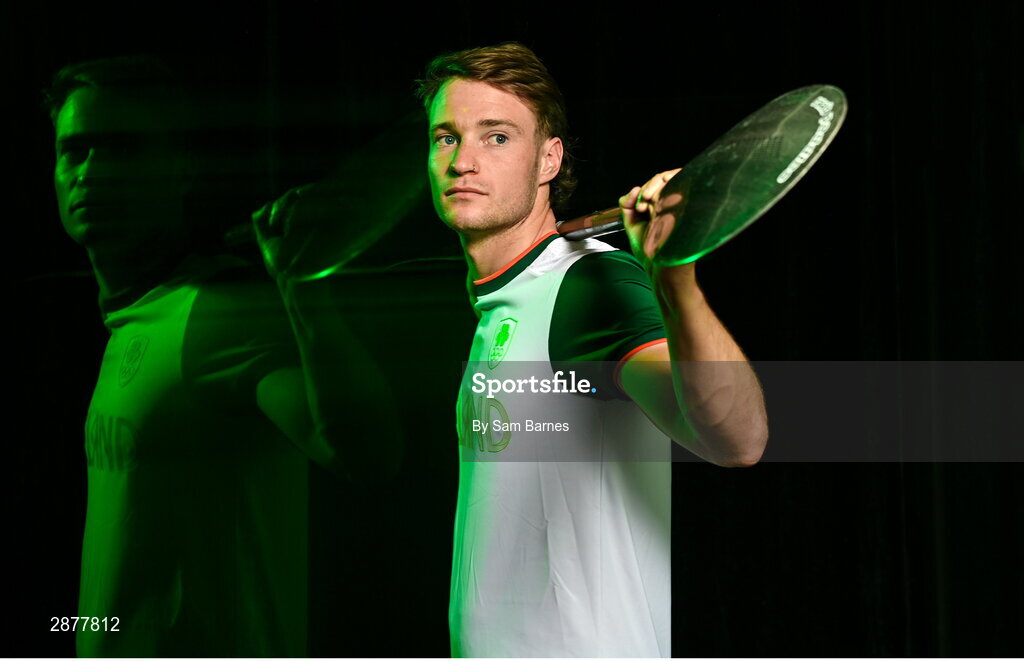 16 July 2024; Noel Hendrick during the Team Ireland Paris 2024 team announcement for Canoeing at The Crowne Plaza Hotel in Blanchardstown, Dublin. Photo by Sam Barnes/Sportsfile