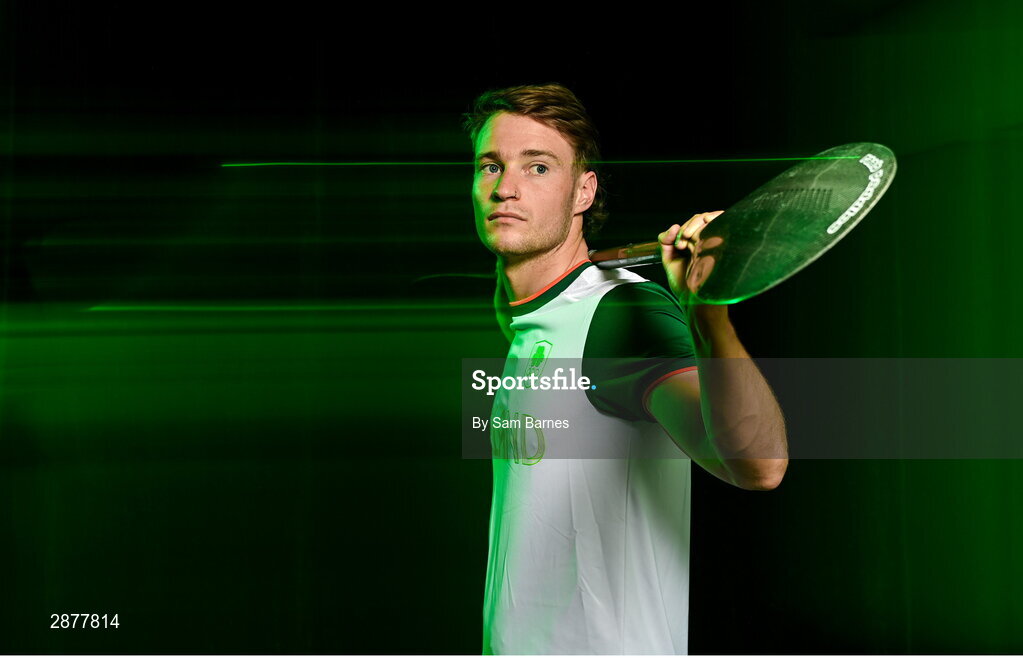 16 July 2024; Noel Hendrick during the Team Ireland Paris 2024 team announcement for Canoeing at The Crowne Plaza Hotel in Blanchardstown, Dublin. Photo by Sam Barnes/Sportsfile