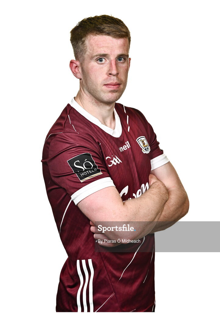18 July 2024; Jack Kirrane during a Galway football squad portrait session at Pearse Stadium in Galway. Photo by Piaras Ó Mídheach/Sportsfile