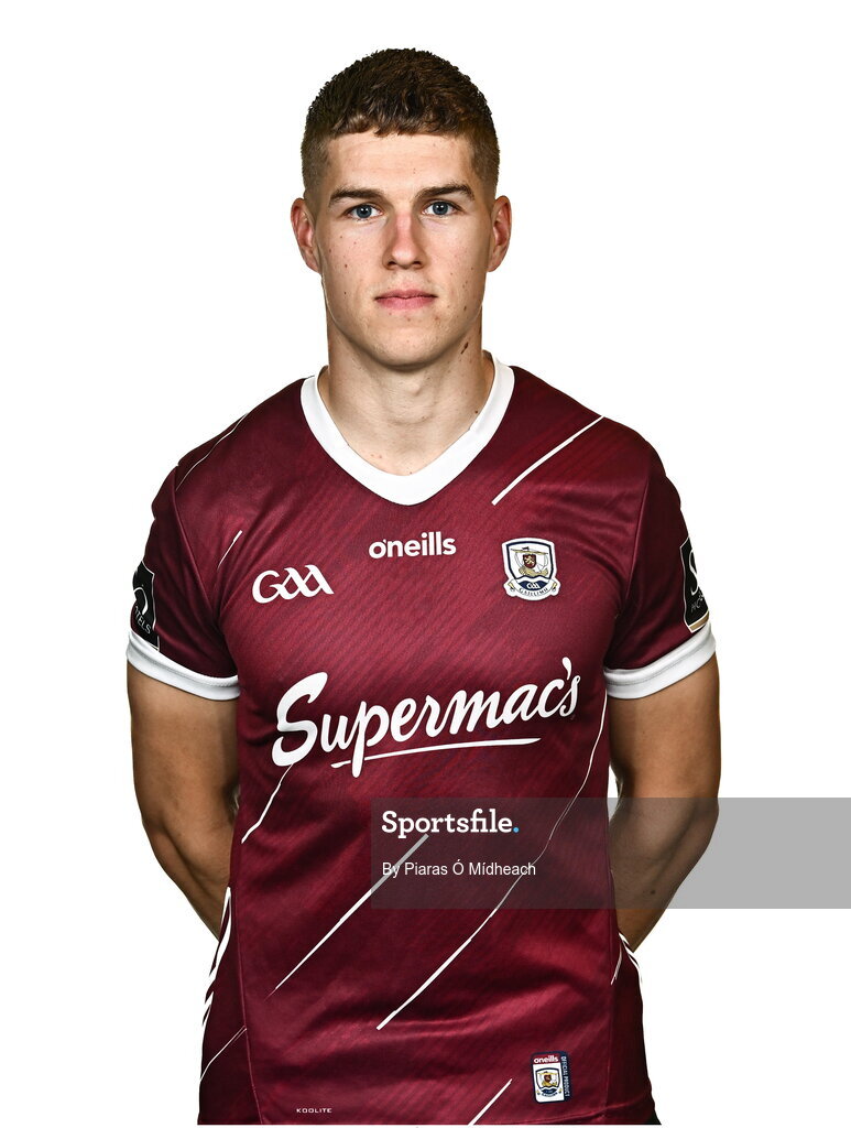18 July 2024; Billy Mannion during a Galway football squad portrait session at Pearse Stadium in Galway. Photo by Piaras Ó Mídheach/Sportsfile