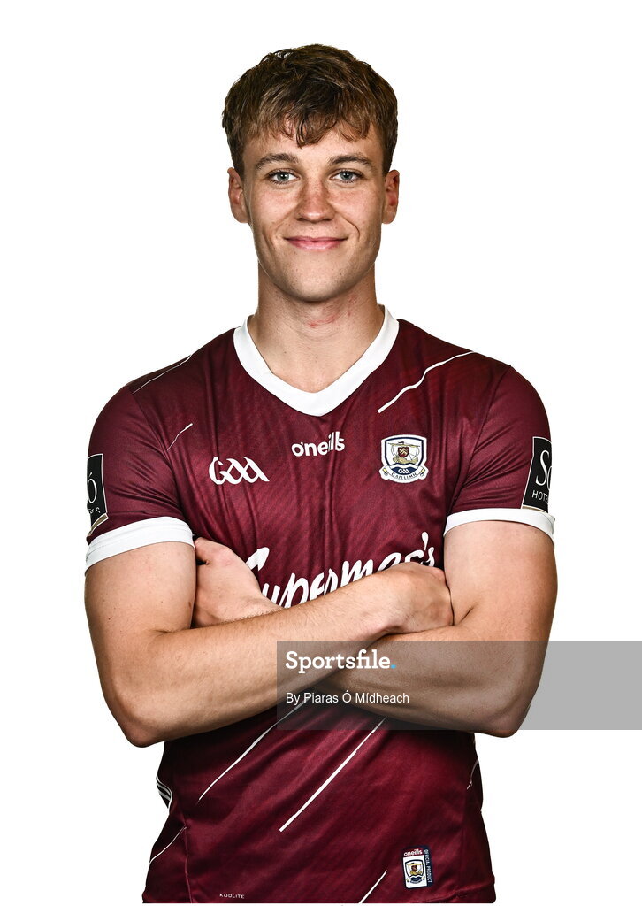 18 July 2024; Jack O'Neill during a Galway football squad portrait session at Pearse Stadium in Galway. Photo by Piaras Ó Mídheach/Sportsfile