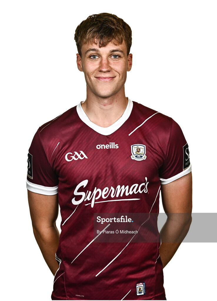 18 July 2024; Jack O'Neill during a Galway football squad portrait session at Pearse Stadium in Galway. Photo by Piaras Ó Mídheach/Sportsfile