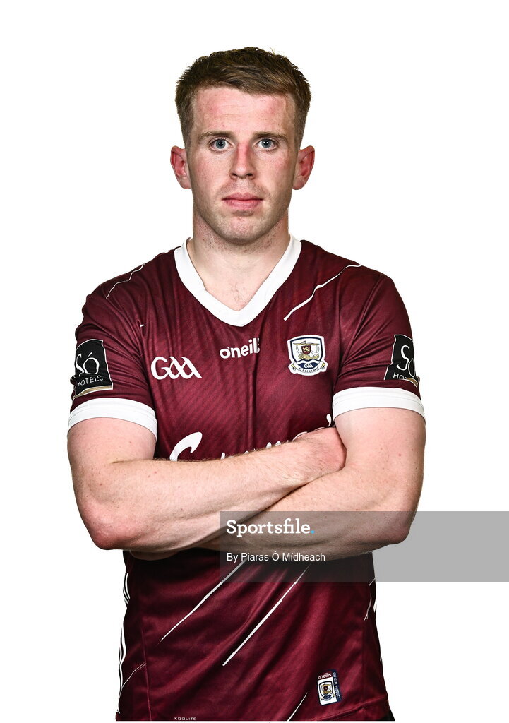 18 July 2024; Jack Kirrane during a Galway football squad portrait session at Pearse Stadium in Galway. Photo by Piaras Ó Mídheach/Sportsfile