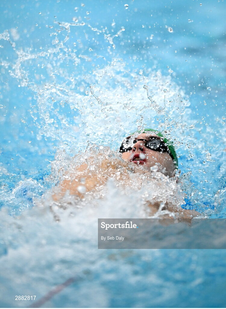 20 July 2024; Conor Ferguson during a Team Ireland Paris 2024 Aquatics team training session at the National Aquatic Centre on the Sport Ireland Campus in Dublin. Photo by Seb Daly/Sportsfile