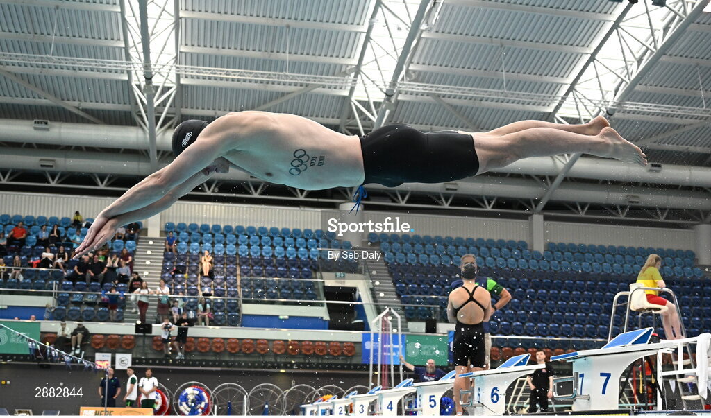 20 July 2024; Shane Ryan during a Team Ireland Paris 2024 Aquatics team training session at the National Aquatic Centre on the Sport Ireland Campus in Dublin. Photo by Seb Daly/Sportsfile