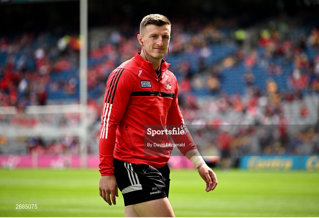 21 July 2024; Patrick Horgan of Cork before the GAA Hurling All-Ireland Senior Championship Final between Clare and Cork at Croke Park in Dublin. Photo by David Fitzgerald/Sportsfile