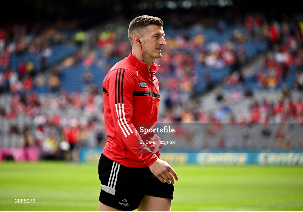 21 July 2024; Patrick Horgan of Cork before the GAA Hurling All-Ireland Senior Championship Final between Clare and Cork at Croke Park in Dublin. Photo by David Fitzgerald/Sportsfile