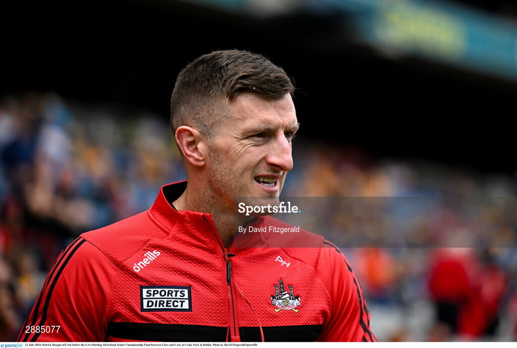21 July 2024; Patrick Horgan of Cork before the GAA Hurling All-Ireland Senior Championship Final between Clare and Cork at Croke Park in Dublin. Photo by David Fitzgerald/Sportsfile