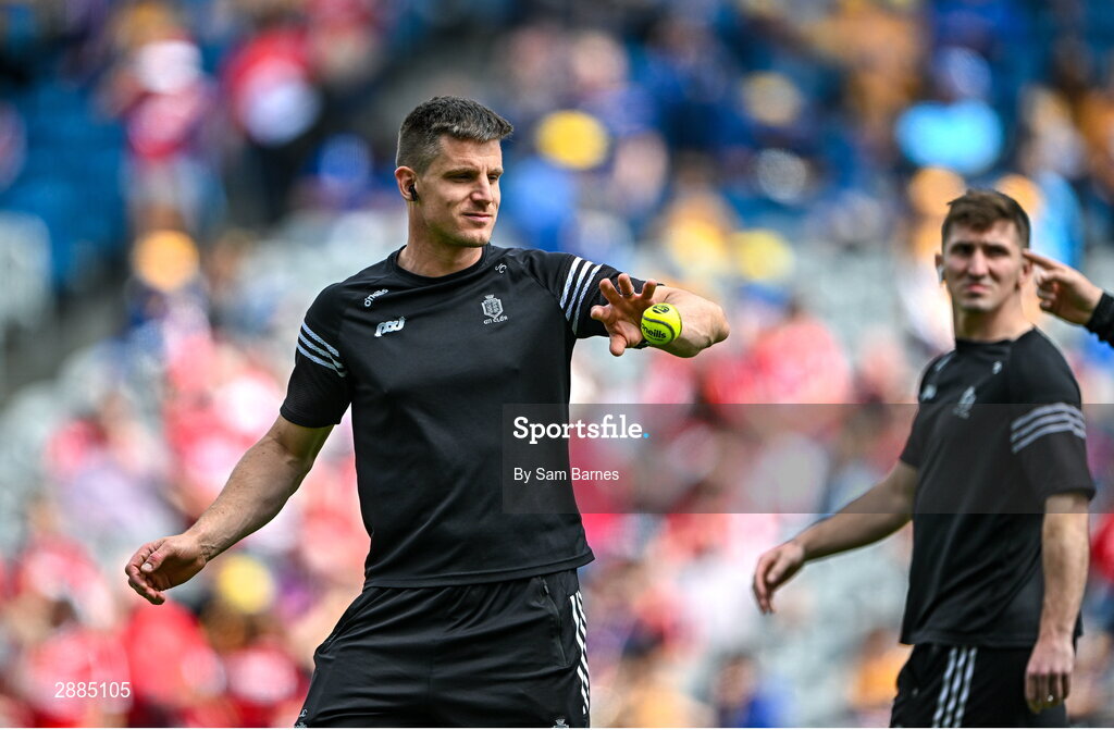 21 July 2024; John Conlon of Clare walks the pitch before the GAA Hurling All-Ireland Senior Championship Final between Clare and Cork at Croke Park in Dublin. Photo by Sam Barnes/Sportsfile