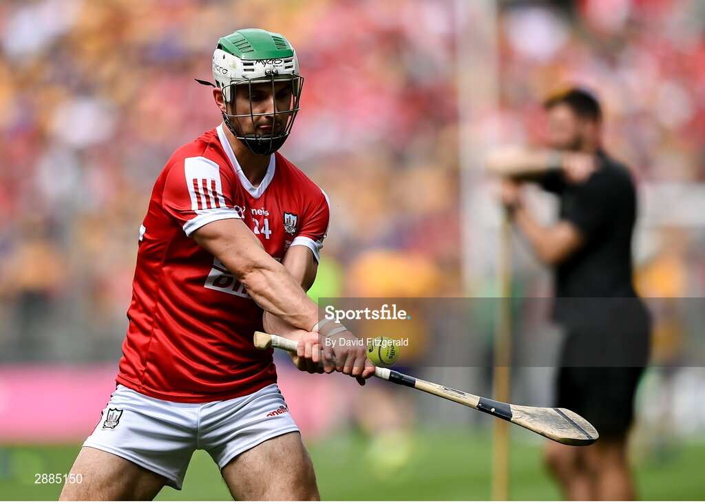 21 July 2024; Shane Kingston of Cork before the GAA Hurling All-Ireland Senior Championship Final between Clare and Cork at Croke Park in Dublin. Photo by David Fitzgerald/Sportsfile