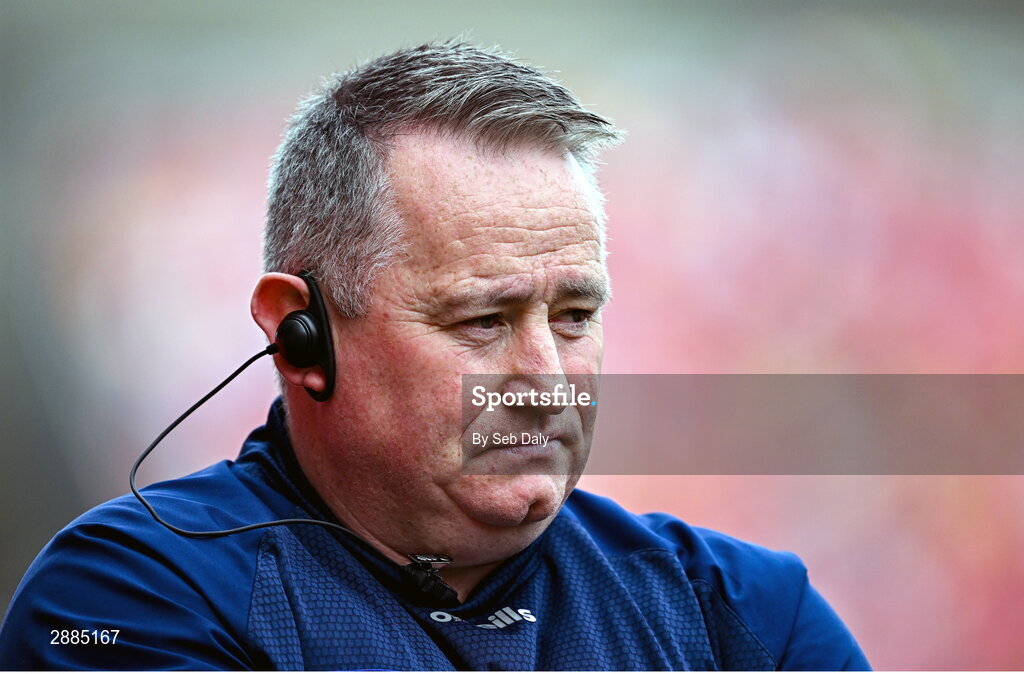21 July 2024; Cork manager Pat Ryan brefore the GAA Hurling All-Ireland Senior Championship Final match between Clare and Cork at Croke Park in Dublin. Photo by Seb Daly/Sportsfile