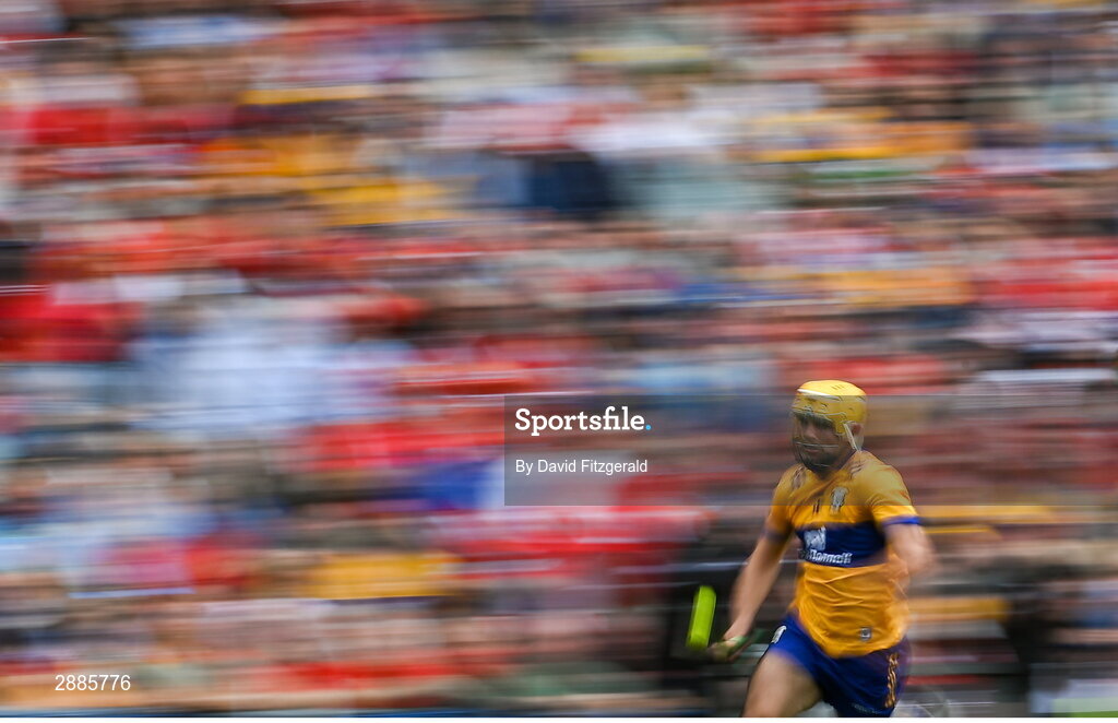 21 July 2024; Mark Rodgers of Clare during the GAA Hurling All-Ireland Senior Championship Final between Clare and Cork at Croke Park in Dublin. Photo by David Fitzgerald/Sportsfile