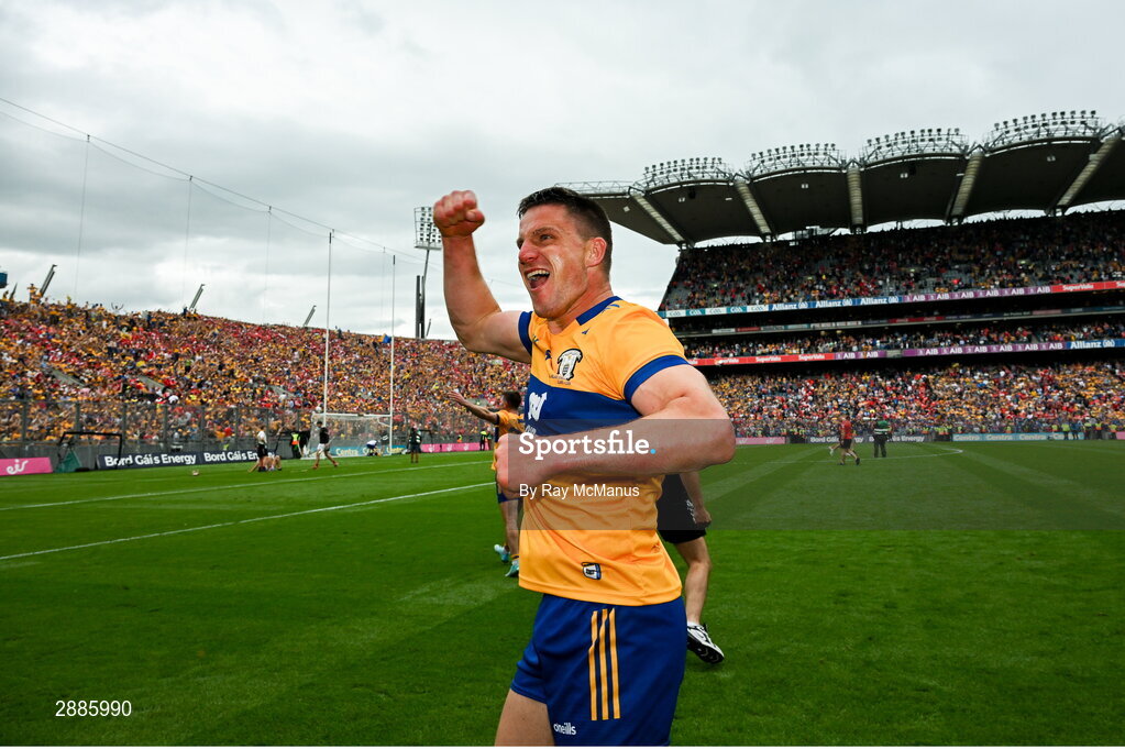 21 July 2024; John Conlon of Clare after the GAA Hurling All-Ireland Senior Championship Final between Clare and Cork at Croke Park in Dublin. Photo by Ray McManus/Sportsfile