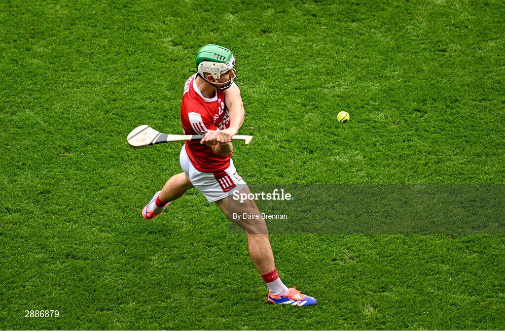 21 July 2024; Shane Kingston of Cork during the GAA Hurling All-Ireland Senior Championship Final between Clare and Cork at Croke Park in Dublin. Photo by Daire Brennan/Sportsfile