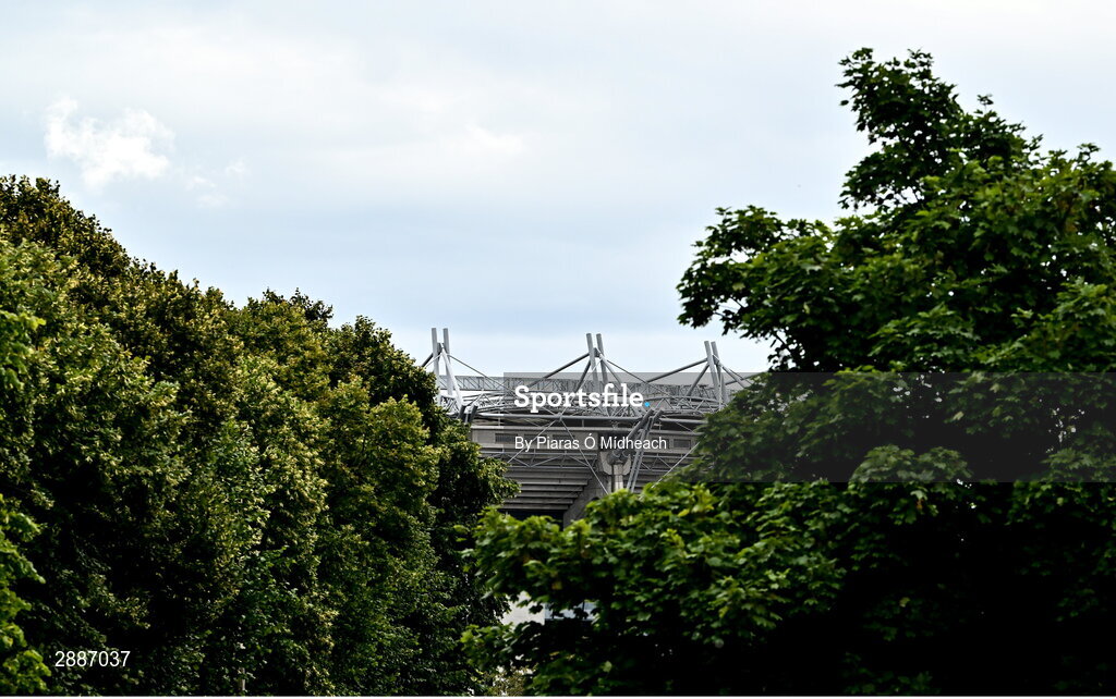21 July 2024; A general view of Croke Park before the GAA Hurling All-Ireland Senior Championship Final between Clare and Cork at Croke Park in Dublin. Photo by Piaras Ó Mídheach/Sportsfile
