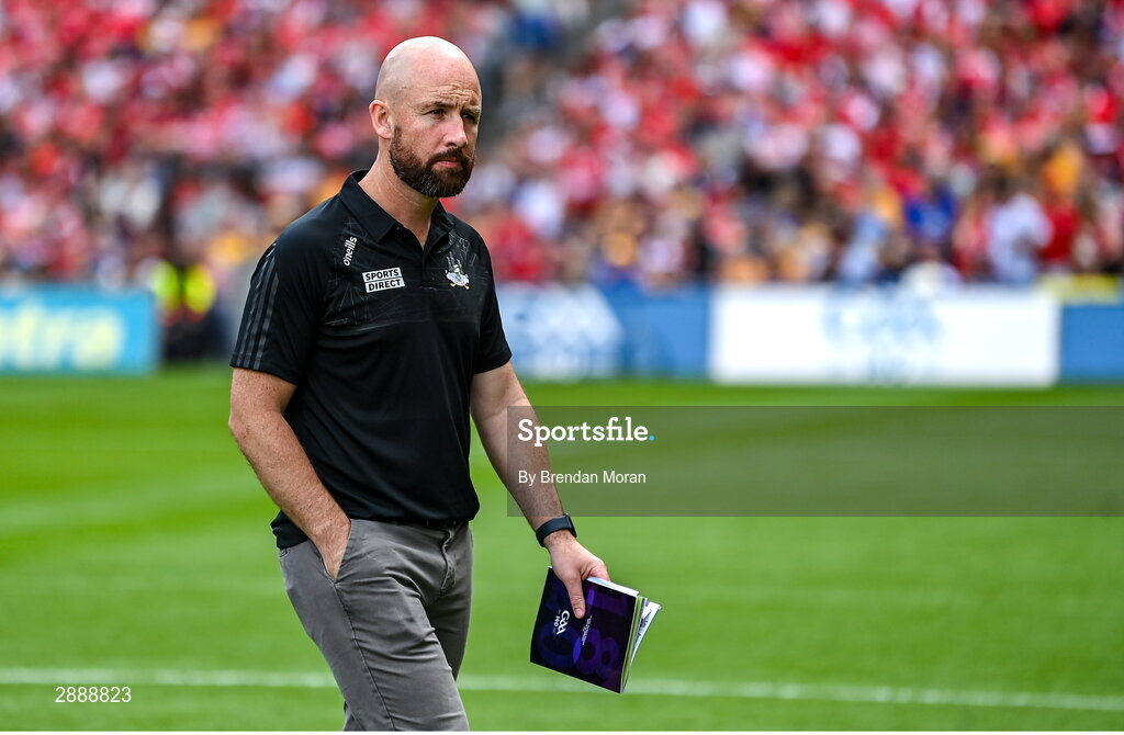 21 July 2024; Cork County Board secretary and chief executive officer Kevin O'Donovan before the GAA Hurling All-Ireland Senior Championship Final between Clare and Cork at Croke Park in Dublin. Photo by Brendan Moran/Sportsfile