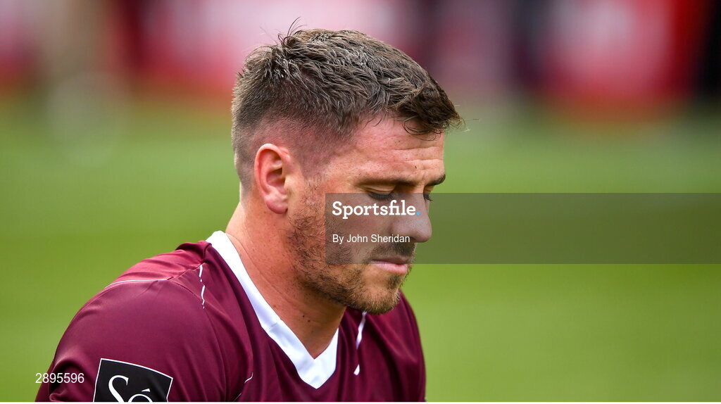 28 July 2024; A dejected Shane Walsh of Galway after the GAA Football All-Ireland Senior Championship Final match between Armagh and Galway at Croke Park in Dublin. Photo by John Sheridan/Sportsfile