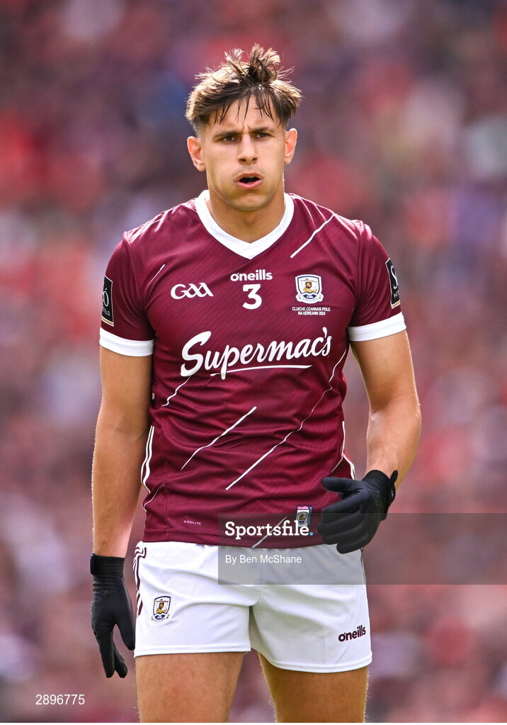 28 July 2024; Seán Fitzgerald of Galway during the GAA Football All-Ireland Senior Championship Final match between Armagh and Galway at Croke Park in Dublin. Photo by Ben McShane/Sportsfile