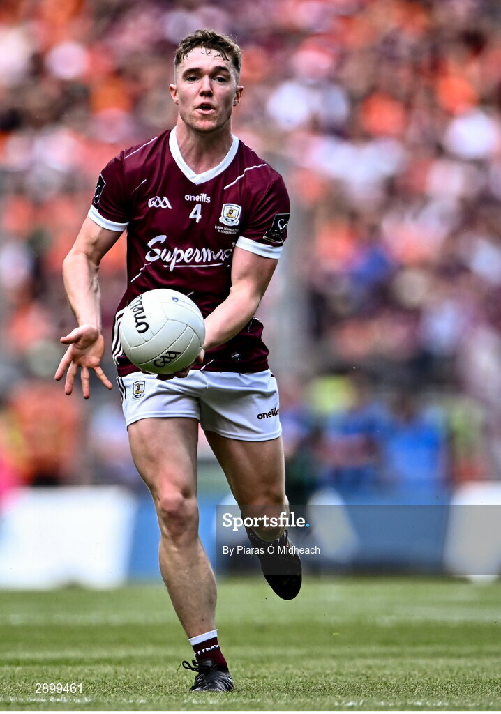 28 July 2024; Jack Glynn of Galway during the GAA Football All-Ireland Senior Championship Final match between Armagh and Galway at Croke Park in Dublin. Photo by Piaras Ó Mídheach/Sportsfile