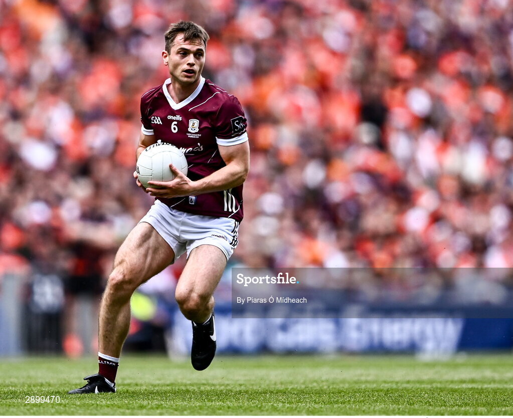 28 July 2024; Liam Silke of Galway during the GAA Football All-Ireland Senior Championship Final match between Armagh and Galway at Croke Park in Dublin. Photo by Piaras Ó Mídheach/Sportsfile