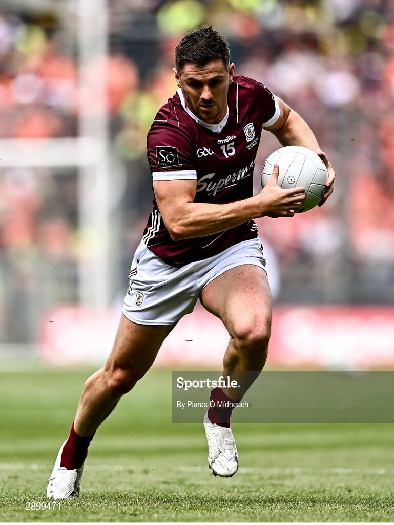 28 July 2024; Shane Walsh of Galway during the GAA Football All-Ireland Senior Championship Final match between Armagh and Galway at Croke Park in Dublin. Photo by Piaras Ó Mídheach/Sportsfile