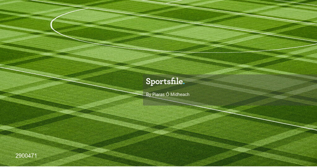 21 July 2024; A general view of the pitch before the GAA Hurling All-Ireland Senior Championship Final between Clare and Cork at Croke Park in Dublin. Photo by Piaras Ó Mídheach/Sportsfile