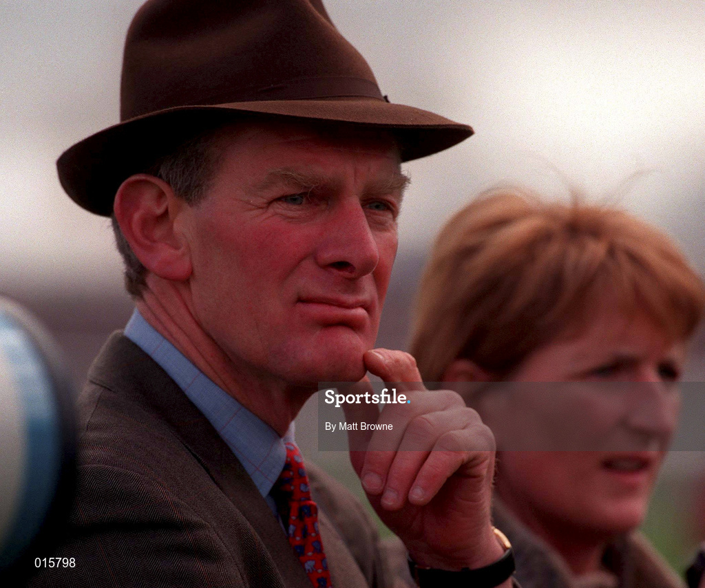 18 March 1998; Trainer Arthur Moore during day two of the Cheltenham Racing Festival at Prestbury Park in Cheltenham, England. Photo by Matt Browne/Sportsfile