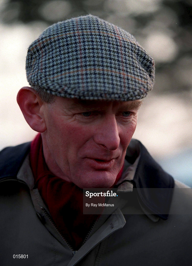 26 December 1998; Trainer Arthur Moore during the Leopardstown Christmas Festival Day One at Leopardstown Racecourse in Dublin. Photo by Ray McManus/Sportsfile