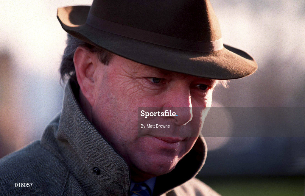 28 December 1998; Trainer Edward O'Grady during the Leopardstown Christmas Festival Day Three at Leopardstown Racecourse in Dublin. Photo by Matt Browne/Sportsfile