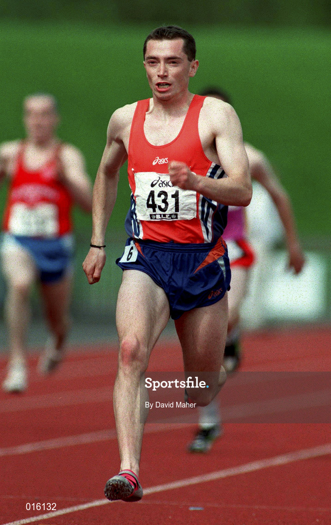 13 July 1997; Gary Ryan of Nenagh A.C. during the BLÉ National Track & Field Championships at Morton Stadium in Santry, Dublin. Photo by David Maher/Sportsfile