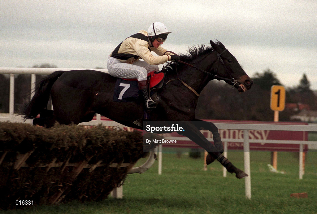 18 March 1998; Loquacious, with Charlie Swan up, during day two of the Cheltenham Racing Festival at Prestbury Park in Cheltenham, England. Photo by Matt Browne/Sportsfile