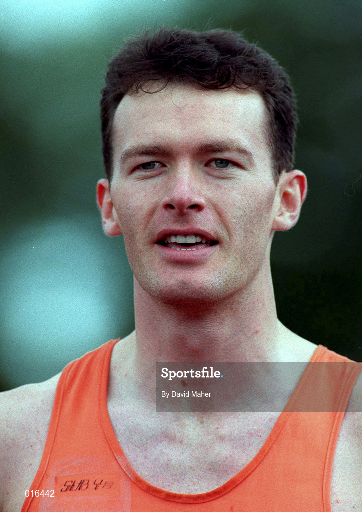 13 July 1997; Neil Ryan of Nenagh A.C., during the BLÉ National Track and Field Championships at Morton Stadium in Dublin. Photo by David Maher/Sportsfile