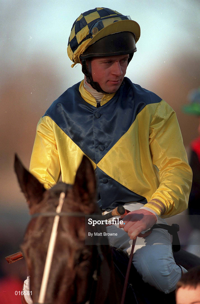 27 December 1997; R Hogan on Market Lass during day two of the Leopardstown Christmas Festival at Leopardstown Racecourse in Dublin. Photo by Matt Browne/Sportsfile