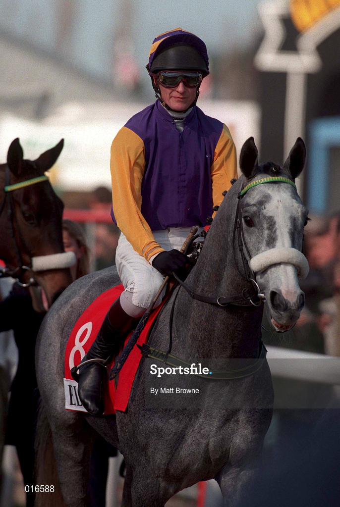 19 March 1998; Richard Dunwoody on Nomadic during day three of the Cheltenham Racing Festival at Prestbury Park in Cheltenham, England. Photo by Matt Browne/Sportsfile