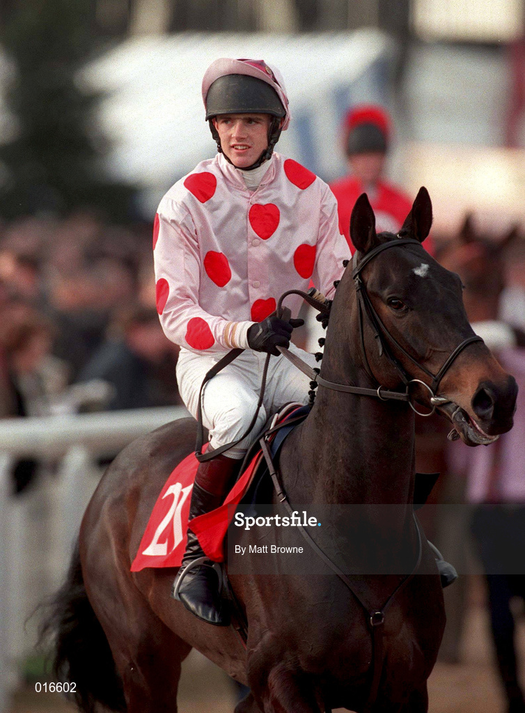 18 March 1998; Thatswhatithought, with Ruby Walsh up, during day two of the Cheltenham Racing Festival at Prestbury Park in Cheltenham, England. Photo by Matt Browne/Sportsfile
