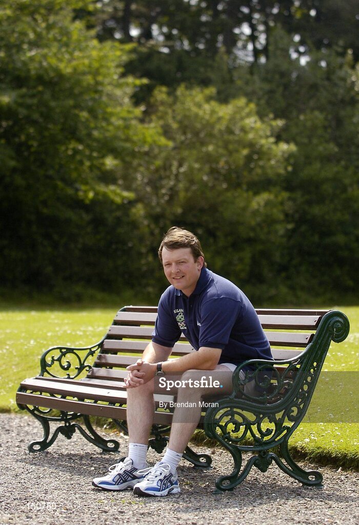 7 July 2004; Derek Burnett, Ireland trap shooting. Picture credit; Brendan Moran / SPORTSFILE