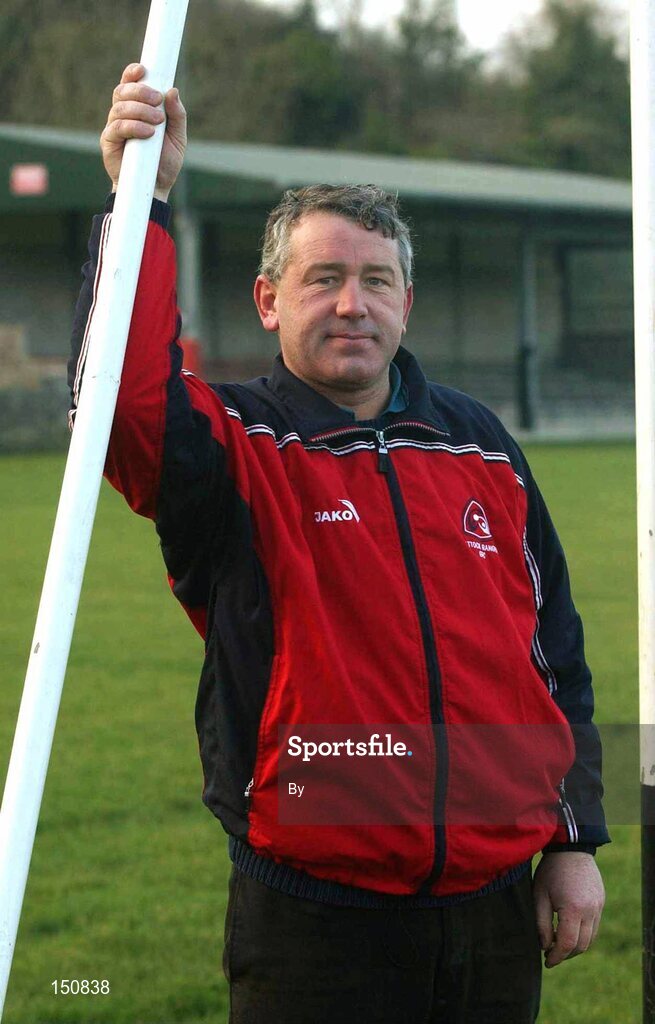 18 December 2002; Mattock Rangers goalkeeper Michael Englishby. Mattock Park, Collon, Co. Louth. Football. Picture credit; David Maher / SPORTSFILE